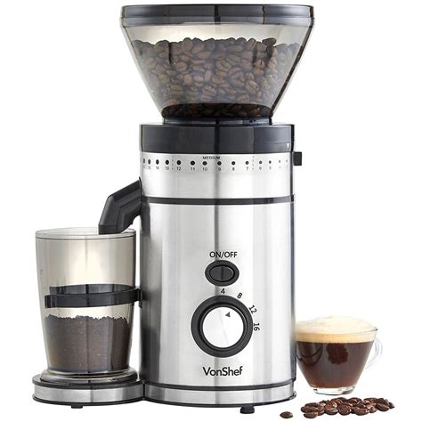 Vonshef Premium Burr Coffee Grinder Uk Review