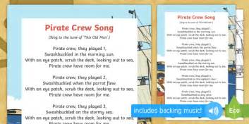 Pirate Crew Song Teacher Made