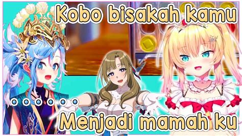 Lucu Nya Haachama Meminta Kobo Untuk Menjadi Mamah Nyakobo Kanaeru