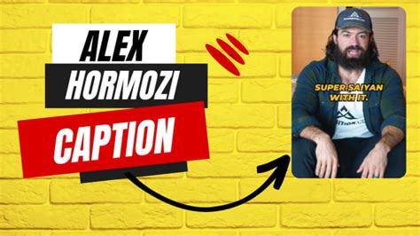 Add Alex Hormozi Captions Subtitles To Instagram Reels By