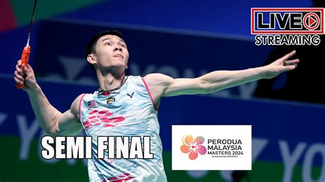 Live Angus Hk Vs Lee Zii Jia Mas Malaysia Masters I