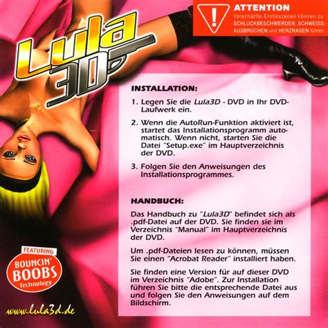 Lula 3d 2005 Windows Box Cover Art Mobygames