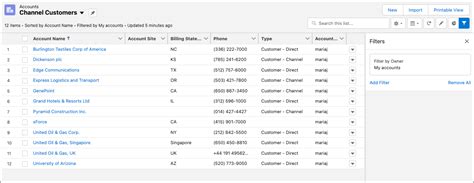 Enhance Salesforce List Views And Charts Salesforce Trailhead