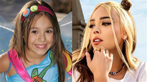 Así luce Danna Paola antes y después de la fama