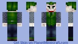 The Joker Minecraft Skin