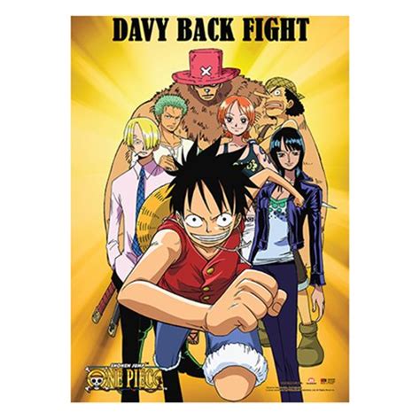 One Piece Davy Back Fight Poster Pop Scv