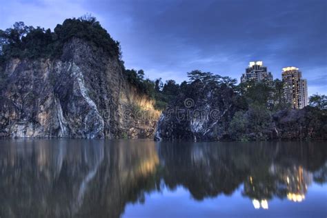 Bukit Batok Town Park Little Guilin Of Singapore Stock Photo Image