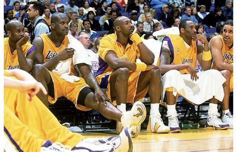 Lakers Hall Of Fame Roster Loses To The Pistons Date 662004 Game 1