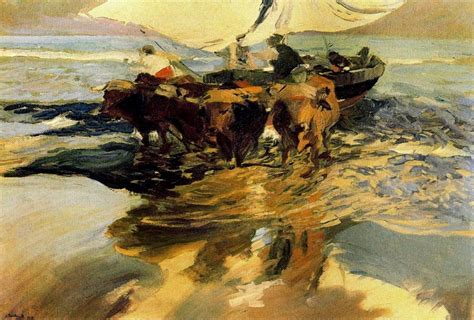 Caleta De Cara Al Mar Pintura Marina Sorolla Painting Art Framed