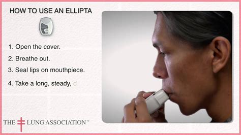 How To Use An Ellipta Inhaler Youtube