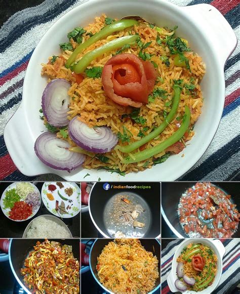 Spicy Veg Pulao recipe step by step pictures | Veg pulao recipe, Veg ...