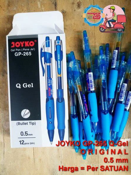 Jual Joyko Gp Q Gel Pen Bolpen Ballpen Pulpen Cetek Mekanik Ori