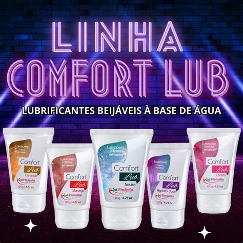 Lubrificante Comfort Lub Beijável 120G Munas Moda Intima Sex Shop