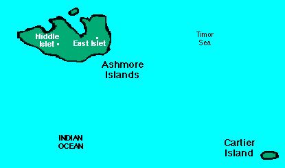 ABC Maps of Ashmore and Cartier Islands; Flag, Map, Economy, Geography ...