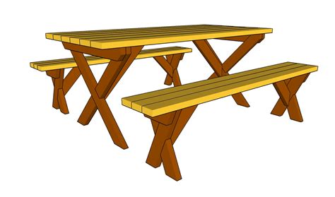 Cartoon Picnic Table - ClipArt Best