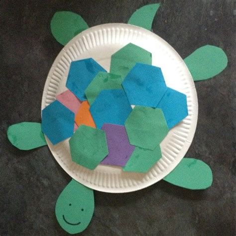 Paper plate sea turtle craft – Artofit