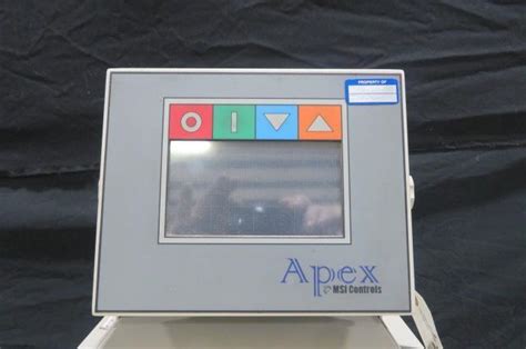 Apex American MSI Used APEX 8 Hot Runner Controller 7 12 Zones 240V Zag Equipment Sales