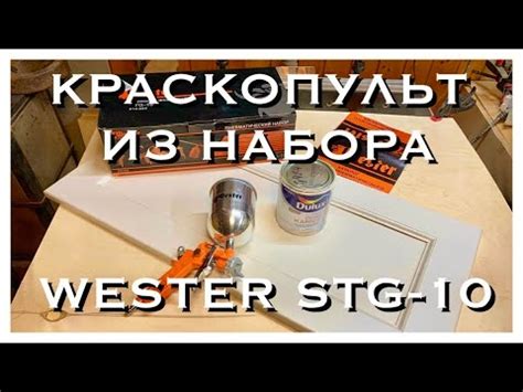 WESTER STG-10 НАБОР ПНЕВМОИНСТРУМЕНТА, ТЕСТ КРАСКОПУЛЬТА WESTER FPG ...
