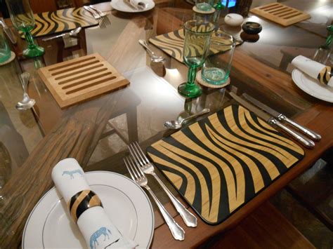 Stunning Zebra Stripe Placemats By Kraftyartz