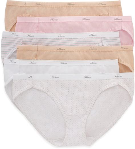 Hanes Women S Bikini Panties Pack Moisture Wicking Cotton Bikini