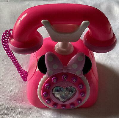 Minnie Mouse Happy Helpers Phone W Realistic Telephone Sounds Lights