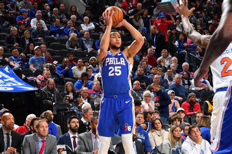 Video Ben Simmons Finally Hit A Three Pointer