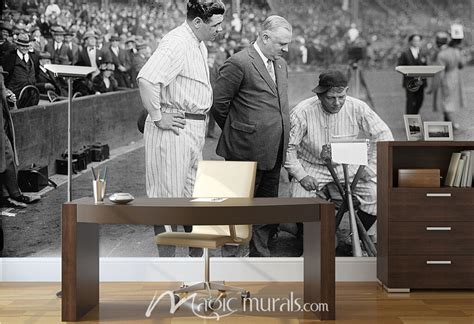 Babe Ruth Wallpaper Wall Mural By Magic Murals