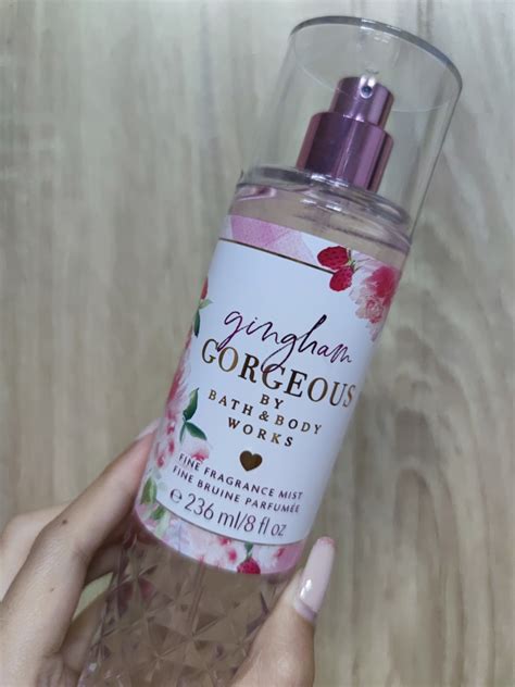 BBW Bath And Body Works Gingham Gorgeous Body Mist Perfume Edt Edp On Carousell