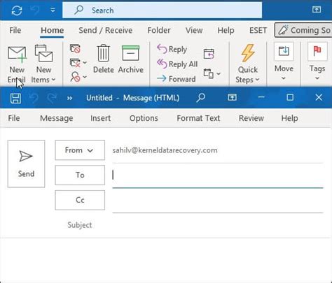 How To Create Outlook Email Template With Fillable Fields Ivllka