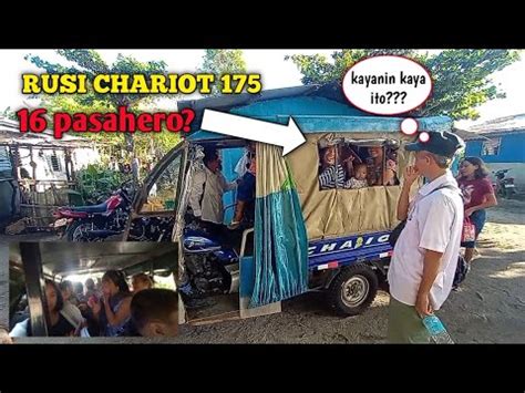 Rusi Chariot Pasahero Nagkasya Kayanin Kaya Sa Ahon