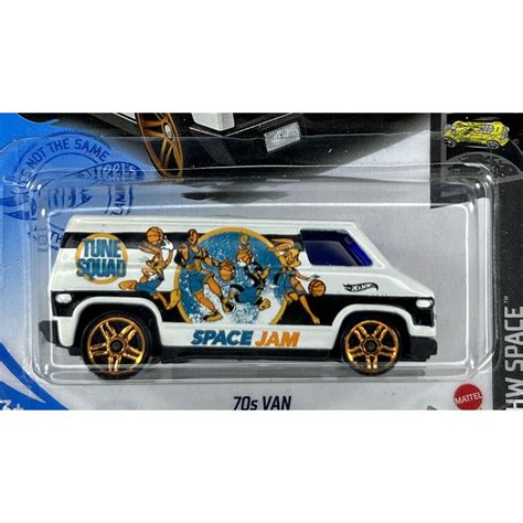 HOT WHEELS SPACE JAM 70s VAN LACRADA 1970 SUPER VAN Shopee Brasil