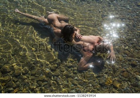 Love Relations Naked Couple Sea Water Stock Photo Shutterstock
