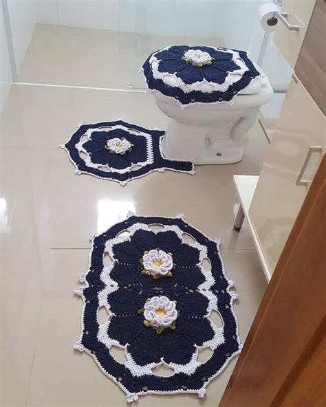 Crochet Bathroom Rugs Patterns And Ideas