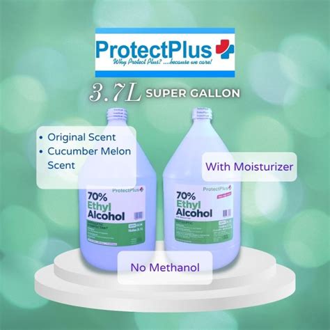 ProtectPlus 70 Ethyl Alcohol With Moisturizer Super Gallon 3 7 Liters