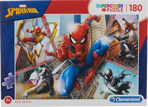 Clementoni Supercolor Puzzle Spider Man Piece Amazon