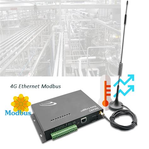 10 Digital Inputs Multipoint Modbus 4g And Ethernet Data Logger