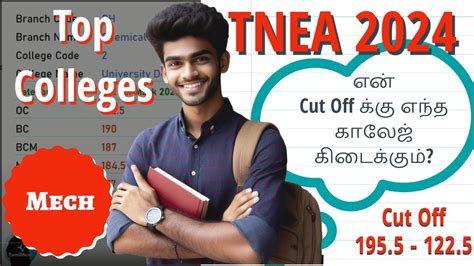 TNEA 2024 Top Colleges For Mechanical Engineering In TamilNadu