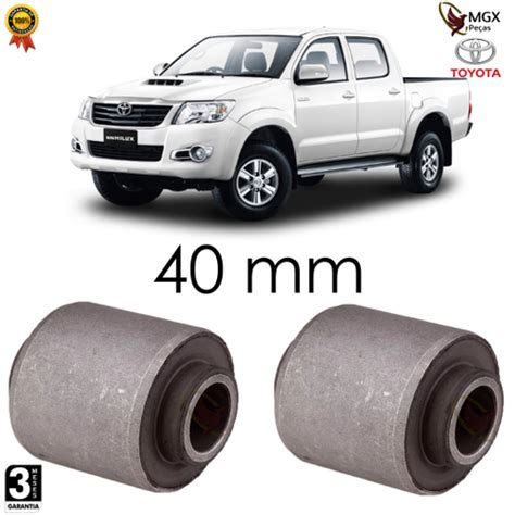 Bucha Amortecedor Dianteiro Hilux Par 40mm em Promoção Ofertas na