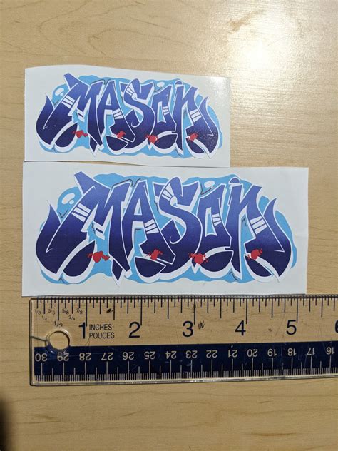 Custom Graffiti Stickers Pack Etsy