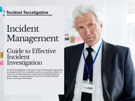 Mastering Incident Management: A Guide to Effective Incident Investigation