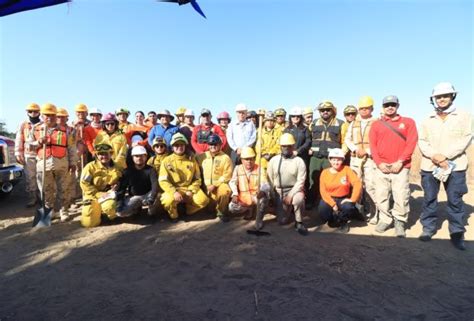 Llevan A Cabo Simulacro Contra Incendios Forestales En La UABCS