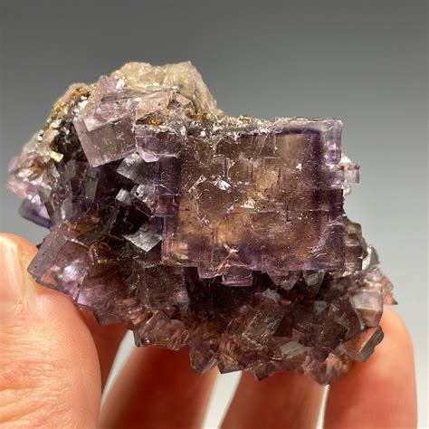 Fluorite With Chalcopyrite Hardin County Illinois USA DanZ Rockshop