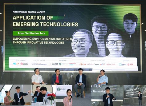 Arbor Verification Tech arborsolution.earth CEO Dinh Ho speaking at 4IR