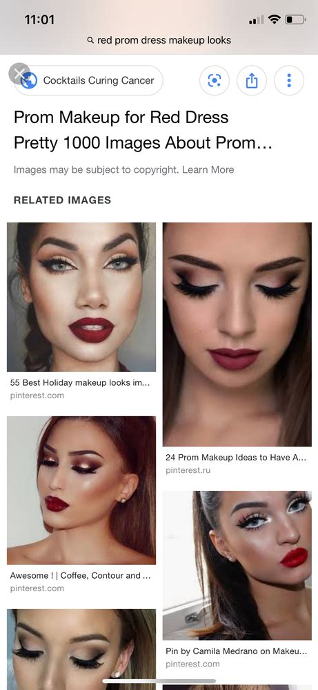 Prom Makeup Ideas For A Red Dress Saubhaya Makeup