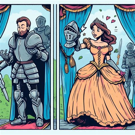 From Armor to dresses Knight TG by mrmagicpieman on DeviantArt