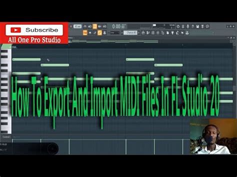 How To Export And Import MIDI Files In FL Studio 20 YouTube