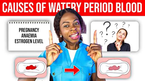 Causes Of Watery Period Blood Why Do I Have Watery Period Blood Is