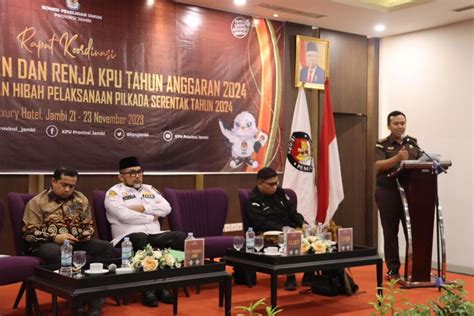 Kejati Jambi Ingatkan KPU Soal Penggunaan Dana Hibah Rp121 Miliar Untuk