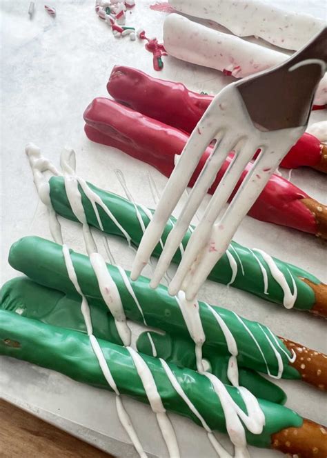 Christmas Pretzel Rods Recipe Meatloaf And Melodrama