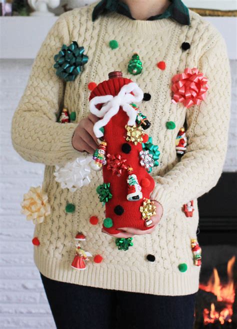 Diy Ugly Christmas Sweater At Home In Love